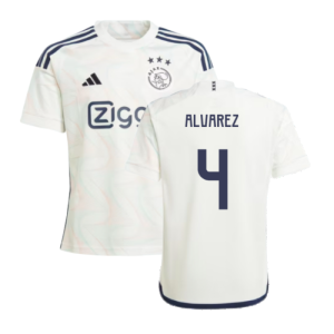 2023-2024 Ajax Away Shirt (Kids) (ALVAREZ 4)