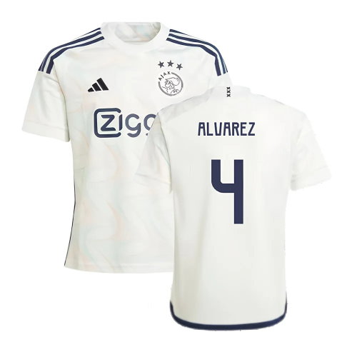 2023-2024 Ajax Away Shirt (Kids) (ALVAREZ 4)