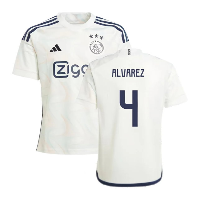 2023-2024 Ajax Away Shirt (Kids) (ALVAREZ 4)