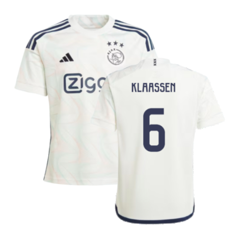 2023-2024 Ajax Away Shirt (Kids) (KLAASSEN 6)