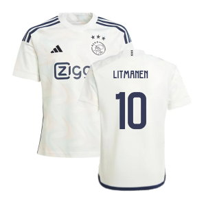2023-2024 Ajax Away Shirt (Kids) (LITMANEN 10)