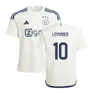 2023-2024 Ajax Away Shirt (Kids) (LITMANEN 10)