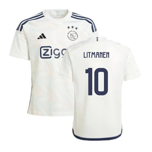 2023-2024 Ajax Away Shirt (Kids) (LITMANEN 10)