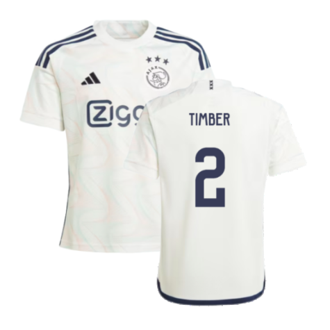2023-2024 Ajax Away Shirt (Kids) (TIMBER 2)