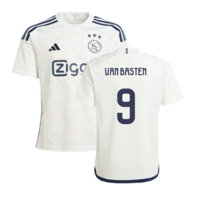 2023-2024 Ajax Away Shirt (Kids) (VAN BASTEN 9)