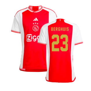 2023-2024 Ajax Home Shirt (BERGHUIS 23)