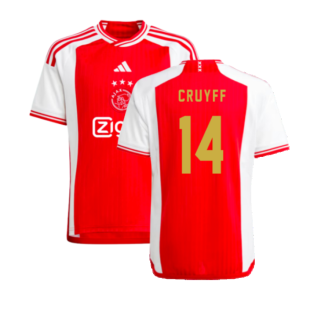 2023-2024 Ajax Home Shirt (Kids) (CRUYFF 14)