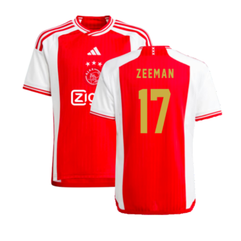 2023-2024 Ajax Home Shirt (Kids) (ZEEMAN 17)