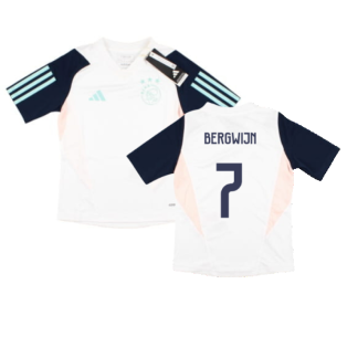 2023-2024 Ajax Training Jersey (White) - Kids (BERGWIJN 7)