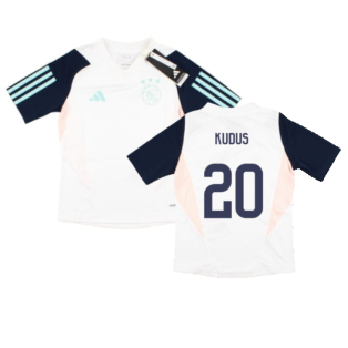2023-2024 Ajax Training Jersey (White) - Kids (KUDUS 20)