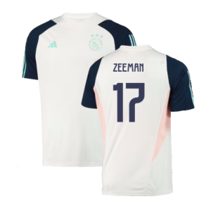 2023-2024 Ajax Training Jersey (White) (ZEEMAN 17)