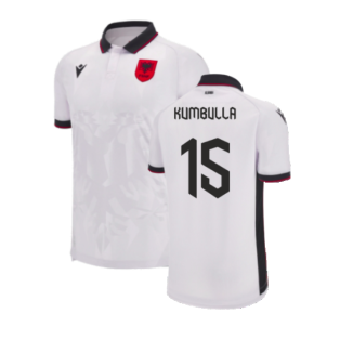 2023-2024 Albania Away Authentic Shirt (Kumbulla 15)