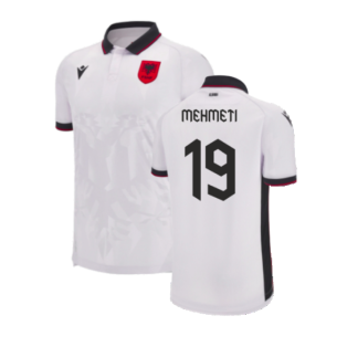 2023-2024 Albania Away Authentic Shirt (Mehmeti 19)