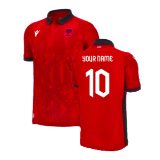 2023-2024 Albania Home Authentic Shirt (Your Name)
