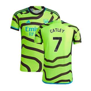 2023-2024 Arsenal Authentic Away Shirt (Ladies) (Catley 7)