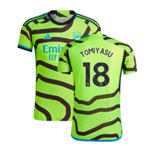 2023-2024 Arsenal Authentic Away Shirt (Ladies) (Tomiyasu 18)