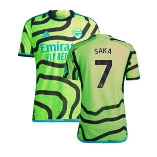 2023-2024 Arsenal Authentic Away Shirt (Saka 7)