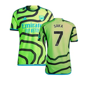2023-2024 Arsenal Authentic Away Shirt (Saka 7)