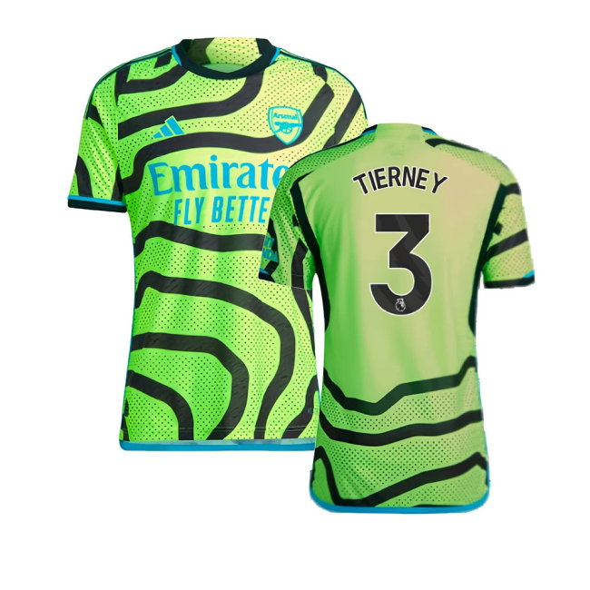 2023-2024 Arsenal Authentic Away Shirt (Tierney 3)