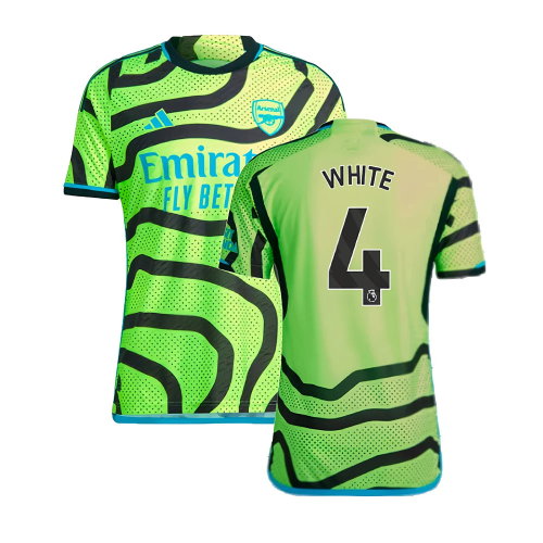 2023-2024 Arsenal Authentic Away Shirt (White 4)