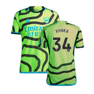 2023-2024 Arsenal Authentic Away Shirt (Xhaka 34)
