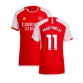 2023-2024 Arsenal Authentic Home Shirt (Martinelli 11)