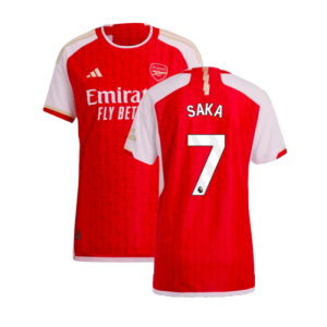 2023-2024 Arsenal Authentic Home Shirt (Saka 7)
