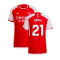 2023-2024 Arsenal Authentic Home Shirt (Vieira 21)
