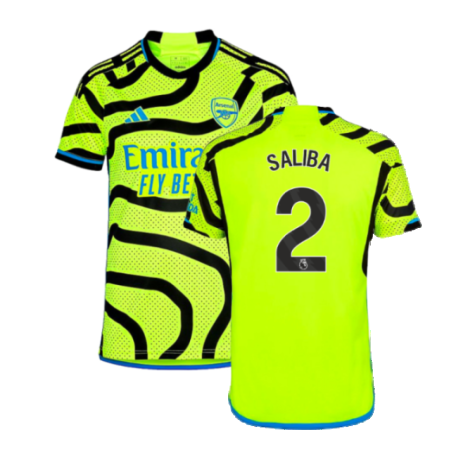 2023-2024 Arsenal Away Shirt (Kids) (Saliba 2)