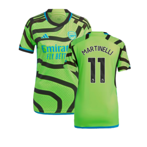 2023-2024 Arsenal Away Shirt (Ladies) (Martinelli 11)