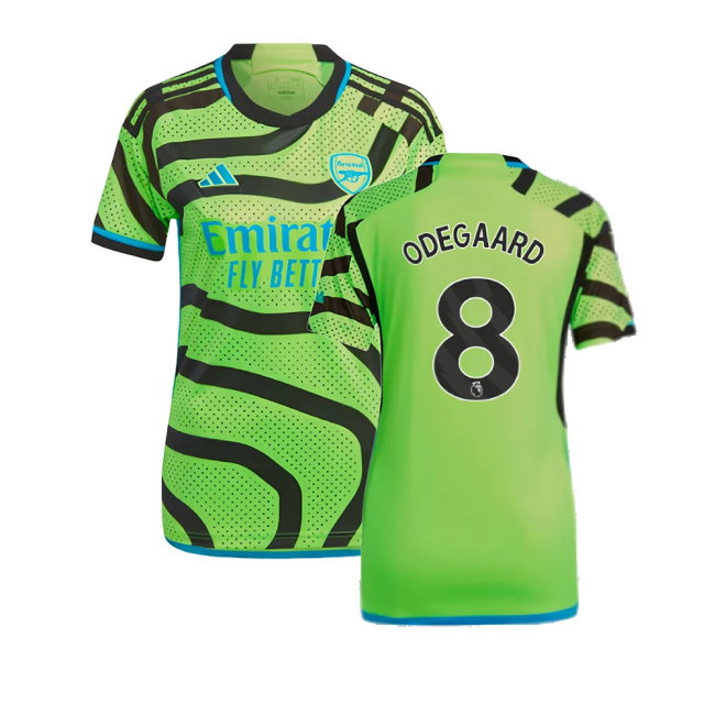 2023-2024 Arsenal Away Shirt (Ladies) (Odegaard 8)
