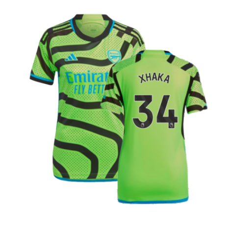 2023-2024 Arsenal Away Shirt (Ladies) (Xhaka 34)