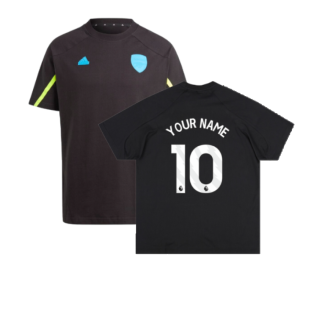 2023-2024 Arsenal D4GMD Tee (Black) (Your Name)