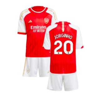 2023-2024 Arsenal Home Mini Kit (Jorginho 20)