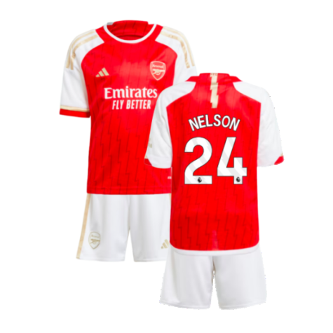 2023-2024 Arsenal Home Mini Kit (Nelson 24)