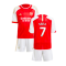 2023-2024 Arsenal Home Mini Kit (Saka 7)
