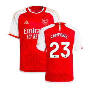 2023-2024 Arsenal Home Shirt (Kids) (Campbell 23)