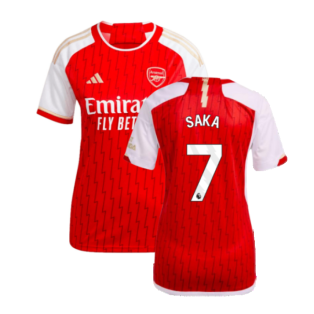 2023-2024 Arsenal Home Shirt (Ladies) (Saka 7)