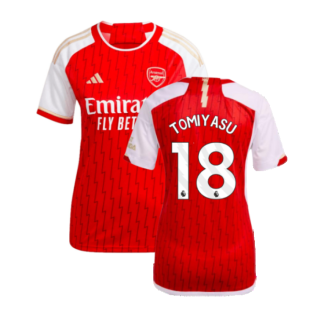 2023-2024 Arsenal Home Shirt (Ladies) (Tomiyasu 18)