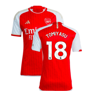 2023-2024 Arsenal Home Shirt (Tomiyasu 18)