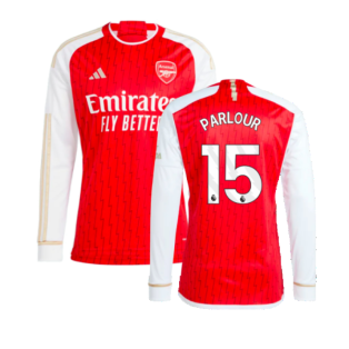 2023-2024 Arsenal Long Sleeve Home Shirt (Parlour 15)