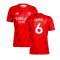 2023-2024 Arsenal Pre-Match Shirt (Red) (Gabriel 6)