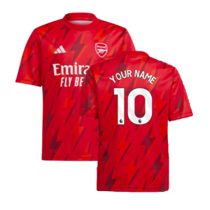 2023-2024 Arsenal Pre-Match Shirt (Red) - Kids