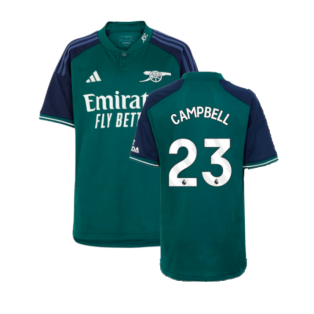 2023-2024 Arsenal Third Shirt (Kids) (Campbell 23)