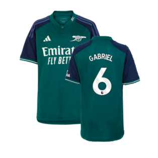 2023-2024 Arsenal Third Shirt (Kids) (Gabriel 6)