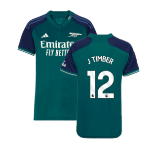 2023-2024 Arsenal Third Shirt (Ladies) (J Timber 12)