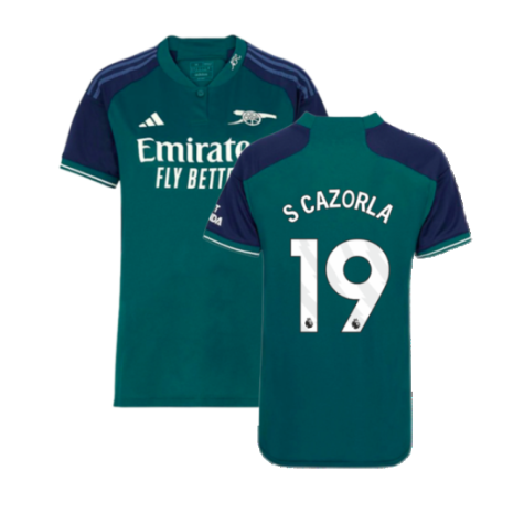 2023-2024 Arsenal Third Shirt (Ladies) (S Cazorla 19)