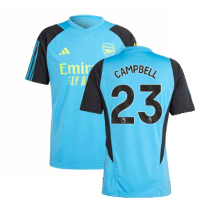 2023-2024 Arsenal Training Jersey (Pulse Blue) (Campbell 23)