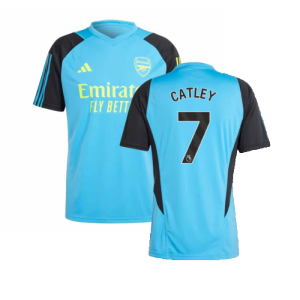 2023-2024 Arsenal Training Jersey (Pulse Blue) - Ladies (Catley 7)
