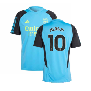 2023-2024 Arsenal Training Jersey (Pulse Blue) (Merson 10)